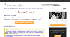 Desktop Screenshot of familytreecircles.com
